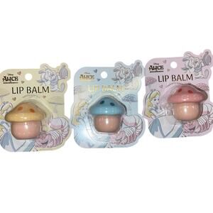 New Disney Alice in Wonderland Lip Balm Trio